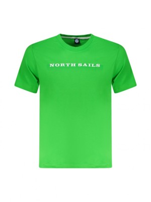 Tricou barbati, cu imprimeu cu text, Regular fit, Verde deschis, S foto