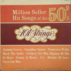Vinil 101 Strings &lrm;&ndash; Million Seller Hit Songs of the 50&#039;s (VG+)