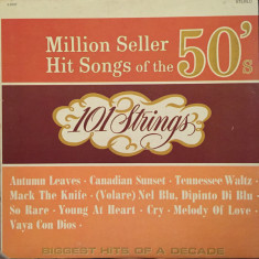 Vinil 101 Strings ‎– Million Seller Hit Songs of the 50's (VG+)