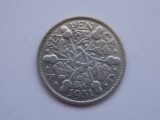 SIX PENCE 1931 GBR-argint, Europa