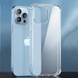 Cumpara ieftin Husa transparenta din silicon cu intarituri la colturi pentru iPhone 14 Pro Max