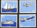Portugal Azores 1991 - Transport, avioane, vapoare, serie neuzata