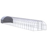 Cumpara ieftin Cotet de gaini pentru exterior, 3x20x2 m, otel zincat