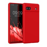 Husa Kwmobile pentru Google Pixel 6a, Rosu, Silicon, KWM000015FZ056C, Carcasa