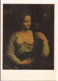 FA90 -Carte Postala- RUSIA - State Hermitage Museum - Francesco Melzi, Portrait of a young women, necirculata 1972