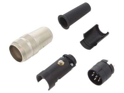 Conector M16 tată 6 pini, 5A foto