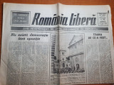 Romania libera 27 mai 1990-ion iliescu presedinte,maica tereza