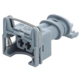Conector Automotive JPT Mamă 2 PIN Gri pentru Cablu