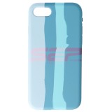 Husă Silicon Rainbow iPhone SE 2020, High Copy, No.03 - Protecție Telefon Premium