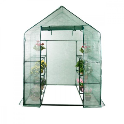 Sera polietilena Micul Fermier 1.4x1.4x1.9m densitate 140g/mp rezistenta radiatii solare UV4 FarmGarden AgroTrade foto