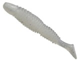 Shad Reins Bubbling Shad, Clear Pearl Silver, 7.6cm, 8buc/plic
