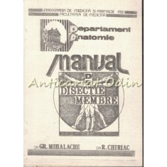 Manual De Disectie Membre - Gr. Mihalache, R. Chiriac