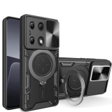 Husa pentru Xiaomi Redmi Note 13 Pro 4G / Poco M6 Pro 4G - Techsuit CamGuard Pro - Black
