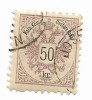 Austro-Ungaria (2) - Stema, 1883 - obliterata, Stampilat
