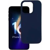 Husa de protectie 3mk Silicone Case Dark pentru iPhone 16 Pro Max Military Grade Negru