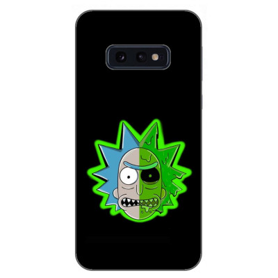 Husa compatibila cu Samsung Galaxy S10e Silicon Gel Tpu Model Rick And Morty Alien foto