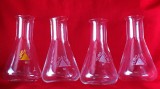 3 + 1 pahare Erlenmeyer - TURDA TERM - 50 ml