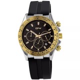 Cumpara ieftin Ceas de barbati MBrands chronograf , afisaj data , mecanism japonez quartz Negru