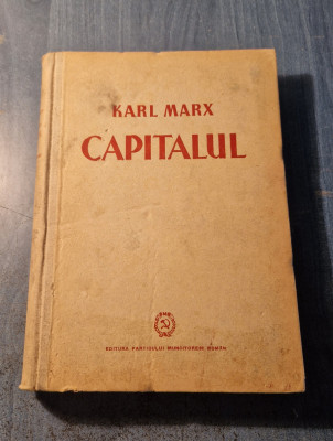 Capitalul volumul 2 cartea a 2 a Karl Marx foto