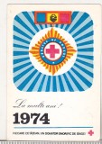 Bnk cld Calendar de buzunar - 1974 - Crucea Rosie