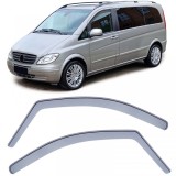 Deflector de vant, protectie &icirc;mpotriva ploii, protectie &icirc;mpotriva vantului, negru, potrivit pentru Mercedes Vito Viano W639 03-13 Performance AutoTuni
