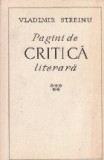 Pagini de critica literara, V - Marginalia. Eseuri