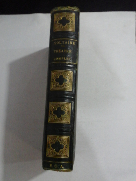 THEATRE COMPLET de VOLTAIRE - 1874