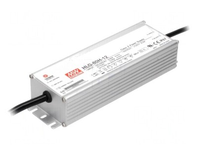 Alimentator LED 80W 30VDC 2.7A IP67 foto