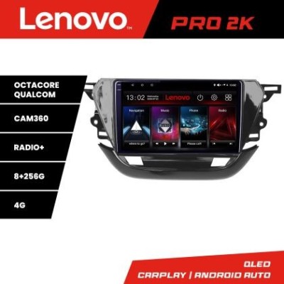 Navigatie Opel Corsa F 2019- Android radio gps internet 8 core QLED 2K 8+256 360 Lenovo CarStore Technology foto