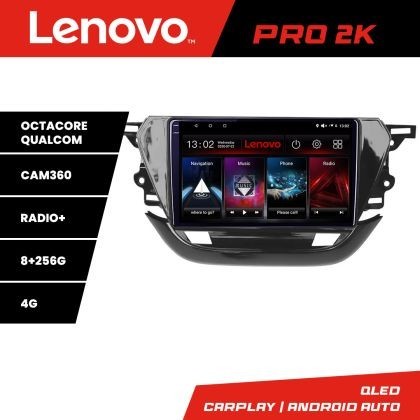 Navigatie Opel Corsa F 2019- Android radio gps internet 8 core QLED 2K 8+256 360 Lenovo CarStore Technology