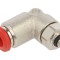 Racord Push-In Unghi Alama Nichelata M5 20bar