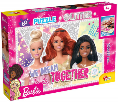 Puzzle GLITTER Barbie - SELFIE (60 de piese) foto