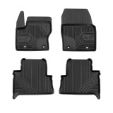 Covorase Auto Tip Tavita Frogum Compatibile Ford C-Max II 2011-2019, Material TPE, Margine Ridicata 4cm, Set 4 Bucati, Impermeabile