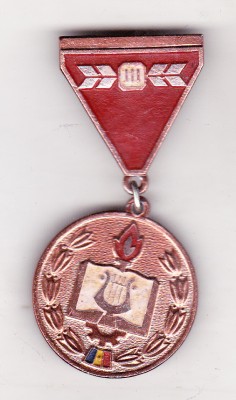 bnk ins Insigna Festivalul National Cantarea Romaniei 1987-1989 - locul III foto