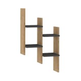 Cumpara ieftin Raft de perete Tabal, Pako World, Stejar, 49x14x85 cm