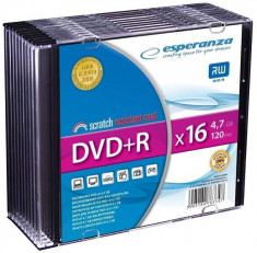 Mediu optic Esperanza DVD+R DL 4.7GB 16x 10 bucati foto