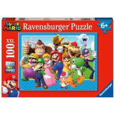 Ravensburger - Puzzle personaje Super Mario 100 piese