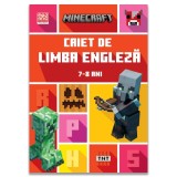 Cumpara ieftin Minecraft, Caiet de limba engleza, 7-8 ani