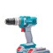 TOTAL - MASINA DE GAURIT CU PERCUTIE 20V-2.0Ah LI-ION (INCLUDE 2 ACUMULATORI + 1 INCARCATOR+47 ACCES PowerTool TopQuality