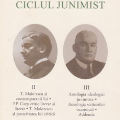 Ciclul junimist (Vol. II+III) - Hardcover - Eugen Lovinescu - Fundația Națională pentru Știință și Artă