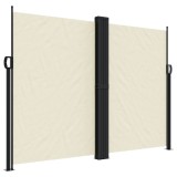 Cumpara ieftin Copertina laterala retractabila, crem, 180x1200 cm