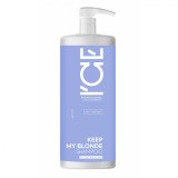 BEA137-100 Sampon anti-yellow Natura Siberica ICE Keep my Blonde 1000 ml