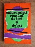 Epigramisti romani de ieri si de azi