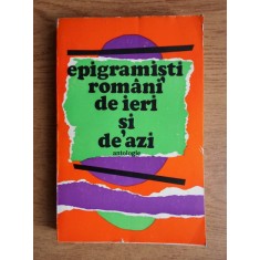 Epigramisti romani de ieri si de azi