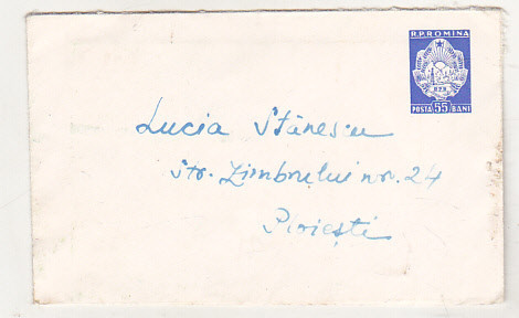 bnk ip Intreg postal 143/1965 - circulat