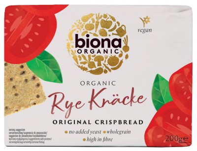 Crispbread felii crocante din secara integrala Original bio 200g Biona foto