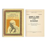 Constantin Noica, Comentarii la tratatul despre interpretare al lui Aristotel, 1971, cu dedicație olografă