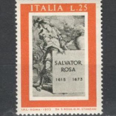 Italia.1973 300 ani moarte S.Rosa-Pictor,poet SI.821