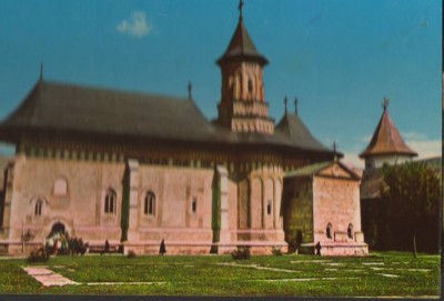 CPI B12562 CARTE POSTALA - BISERICA MANASTIRII NEAMT foto