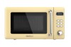 Cuptor Microunde Cecotec Proclean 5110 Retro, 20L, 700W, Grill, 5 Nivele, Galben - RESIGILAT